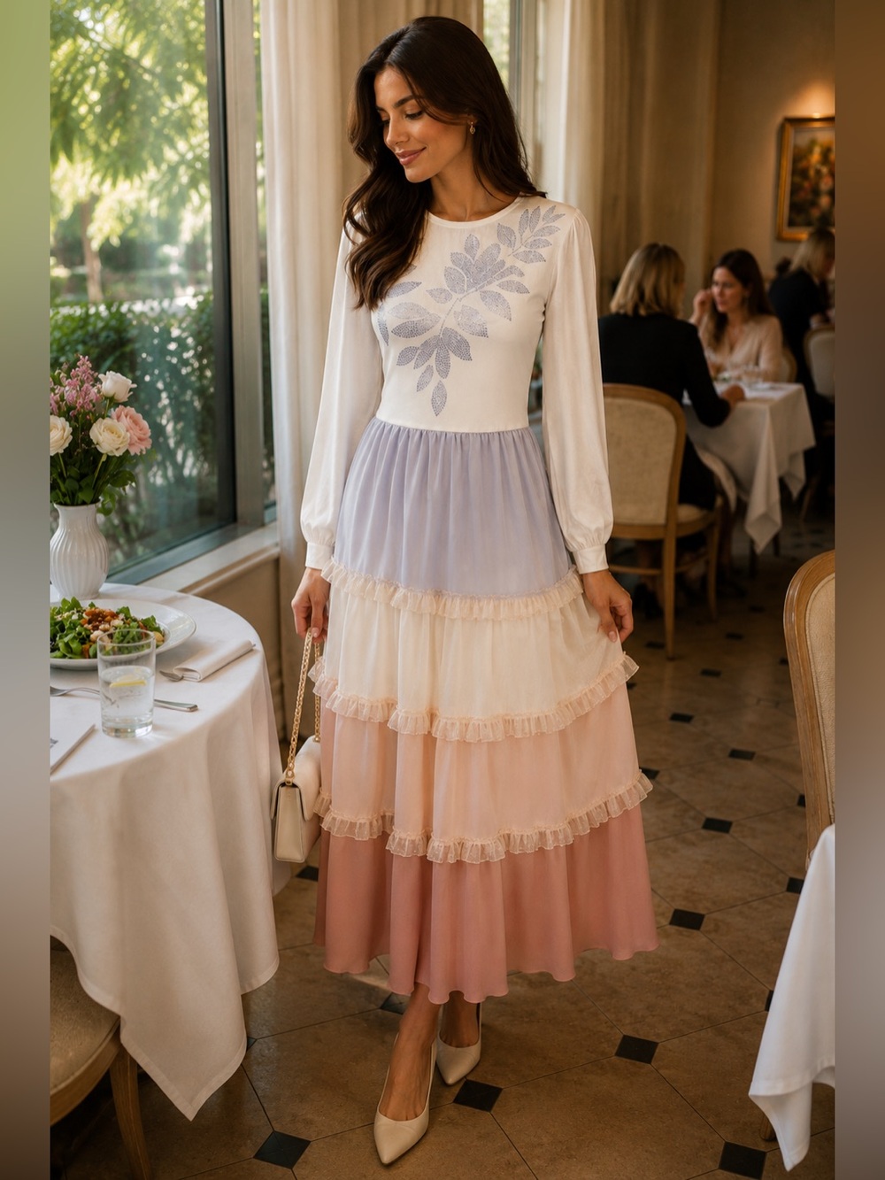 NEW Aleeza Paris Sample Dress Medium/Large